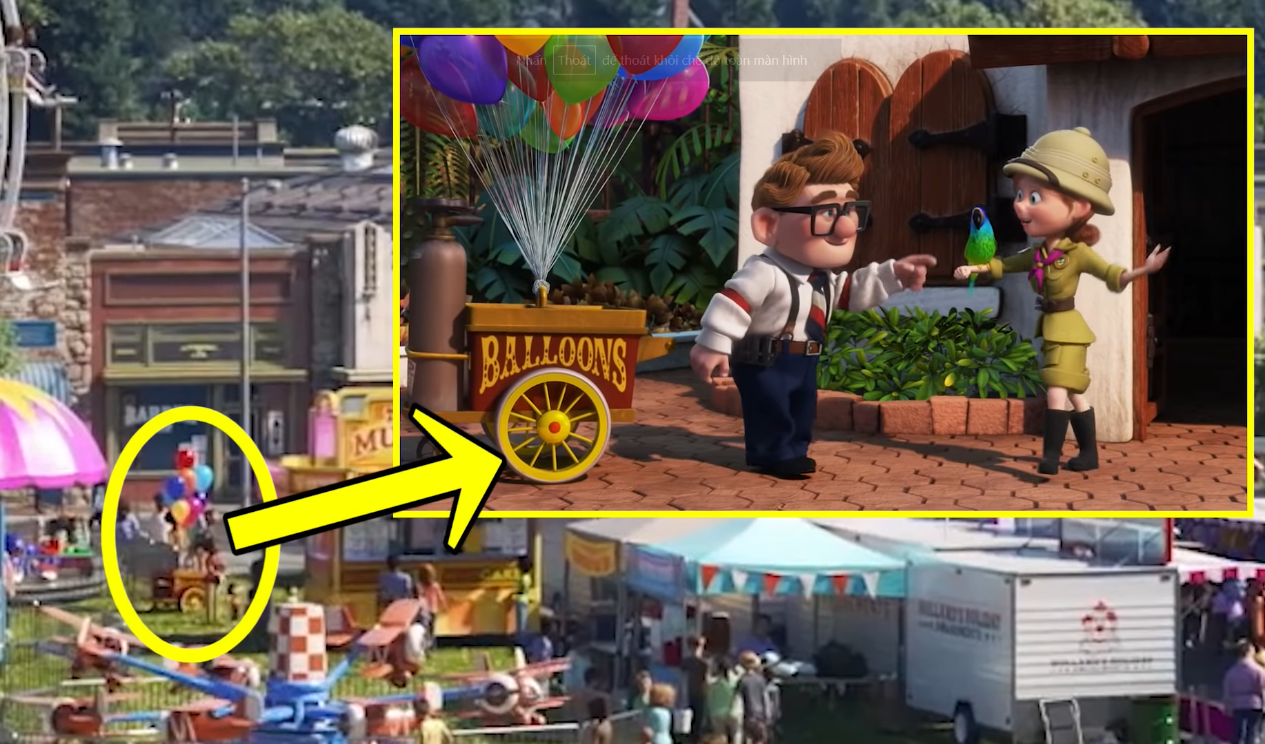 Tóm gọn 40 quả trứng phục sinh đầy thú vị được dấu kĩ trong Toy Story 4 - Ảnh 10. Tóm gọn 40 quả trứng phục sinh đầy thú vị được dấu kĩ trong Toy Story 4 - Ảnh 10.