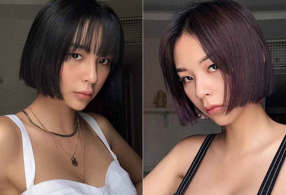 Phí Phương Anh khoe tóc bob mái bằng xinh lạ như búp bê và đây cũng đang là kiểu tóc hot hit tại châu Á lúc này - Ảnh 2.