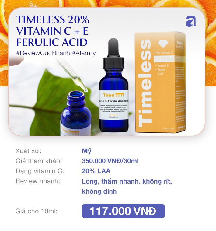 7 loại serum vitamin C ngừa nám da và chống lão hóa giá dưới 350k mà chị em nào cũng cần trong công cuộc 