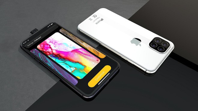 Ngắm concept iPhone 11 Pro nóng hổi hấp dẫn: Camera selfie thò thụt độc đáo, 4 camera sau hình vuông - Ảnh 4.