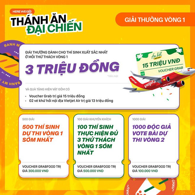 NÓNG: Công bố Top 10 thí sinh xuất sắc nhất bước vào vòng 2 Here We Go và 3 giải phụ cho các “Thánh ăn truyền cảm hứng”, cuộc đua chính thức vào hồi gay cấn! - Ảnh 14.