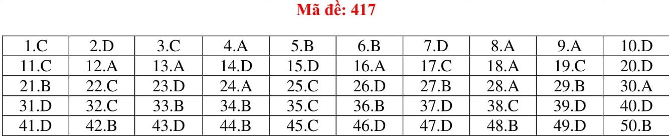 Đ&aacute;p &aacute;n thi m&ocirc;n Tiếng Anh THPT quốc gia 2019 (tất cả m&atilde; đề) - Ảnh 17.