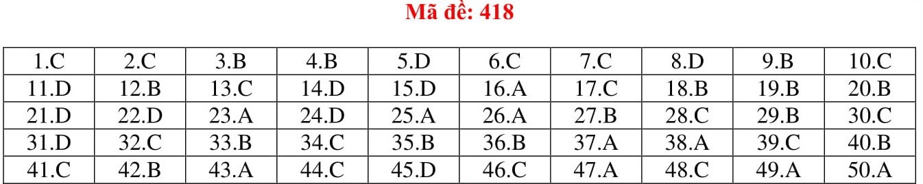 Đ&aacute;p &aacute;n thi m&ocirc;n Tiếng Anh THPT quốc gia 2019 (tất cả m&atilde; đề) - Ảnh 18.