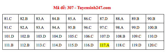 Đáp án đề thi GDCD THPT quốc gia 2019 (đã xong tất cả 24 mã đề) - Ảnh 7.