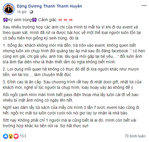 Hàng loạt nhà báo, nghệ sỹ lên tiếng tố thanh niên giả danh phóng viên trà trộn vào các sự kiện rồi thản nhiên trộm đồ - Ảnh 7.