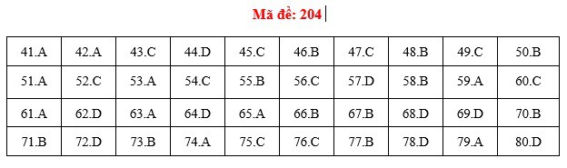 Đáp án đề thi Hóa THPT quốc gia 2019 (đã xong tất cả 24 mã đề) - Ảnh 4.