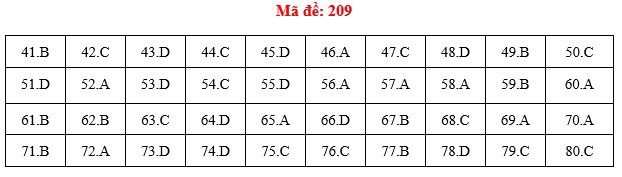 Đáp án đề thi Hóa THPT quốc gia 2019 (đã xong tất cả 24 mã đề) - Ảnh 9.