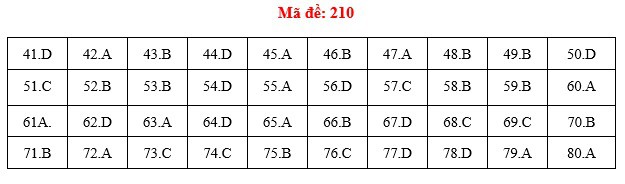 Đáp án đề thi Hóa THPT quốc gia 2019 (đã xong tất cả 24 mã đề) - Ảnh 10.