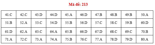 Đáp án đề thi Hóa THPT quốc gia 2019 (đã xong tất cả 24 mã đề) - Ảnh 13.