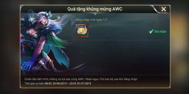 Liên Quân Mobile: Garena tặng FREE cả server thẻ bảo hộ sao nhân dịp AWC 2019 - Ảnh 2.