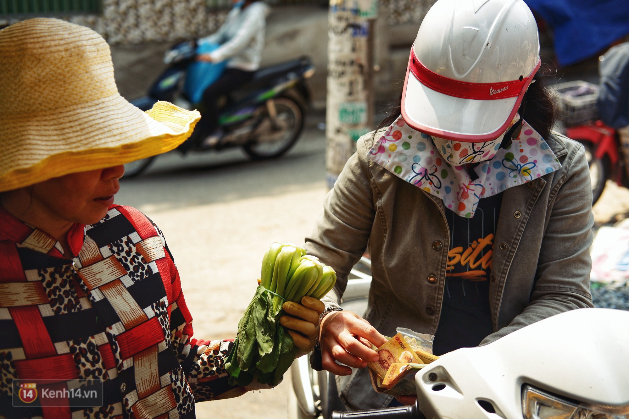 Gặp cô bán rau vui tính ở Sài Gòn với tấm bảng không bán túi nilon: Nhiều khách bảo cô làm trò xàm xí! - Ảnh 5.