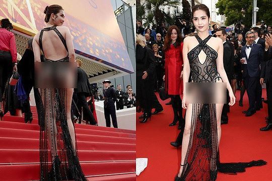 Bộ trưởng Văn hóa: Cần lên án gay gắt việc Ngọc Trinh mặc phản cảm tại Cannes - Ảnh 1.