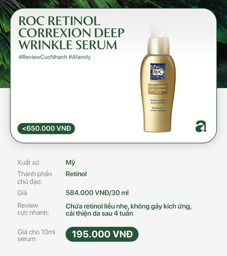 10 lọ serum chống lão hóa giá không  quá 650k dành cho các nàng ở tuổi chớm già - Ảnh 8.