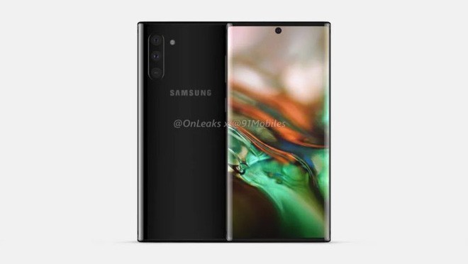 Ngắm ảnh dựng 3D của Galaxy Note 10 dựa tr&ecirc;n manh mối mới nhất, bỏ jack cắm tai nghe 3.5mm - Ảnh 1.
