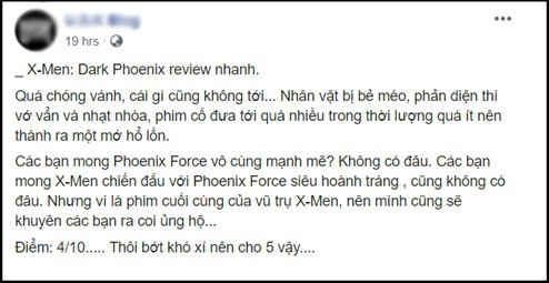 Fan X-Men phẫn nộ vì Dark Phoenix phá nát đế chế dị nhân 20 năm theo cách không thể hiểu nổi - Ảnh 3.