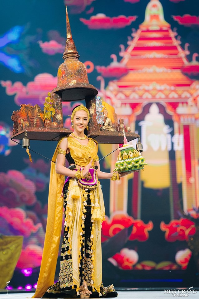 Cả vũ trụ được đưa vào quốc phục tại Miss Grand Thái 2019: Từ động vật muôn loài đến trái cây nhiệt đới, không sót thứ gì! - Ảnh 11.