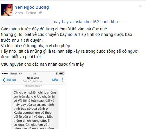 Chơi Facebook như Dương Yến Ngọc: Hết bắt mạch online phán Nam Em trầm cảm, lại trổ tài xem tướng cho Việt Anh khi thẩm mỹ - Ảnh 8.