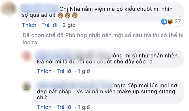 Học ngay cách make up đi bệnh viện của Nhã (Về Nhà Đi Con): Lông mi dài đến lông mày, lông mày như lấy thước kẻ làm khuôn - Ảnh 9.