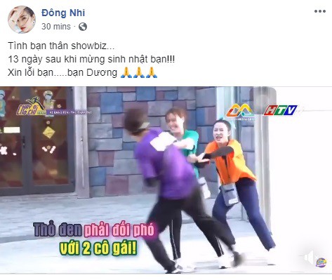 Tình bạn thân showbiz được chứng minh khi Đông Nhi lao vào xé bảng tên Ngô Kiến Huy - Ảnh 3.