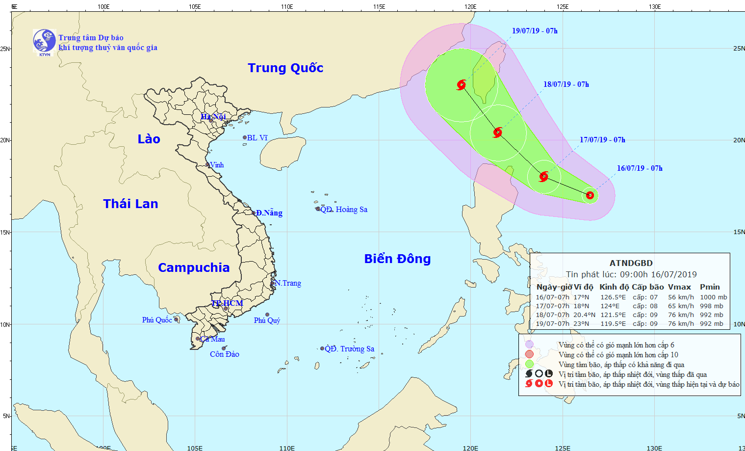 Xuất hiện áp thấp nhiệt đới gần Biển Đông, có khả năng mạnh lên thành bão - Ảnh 1.