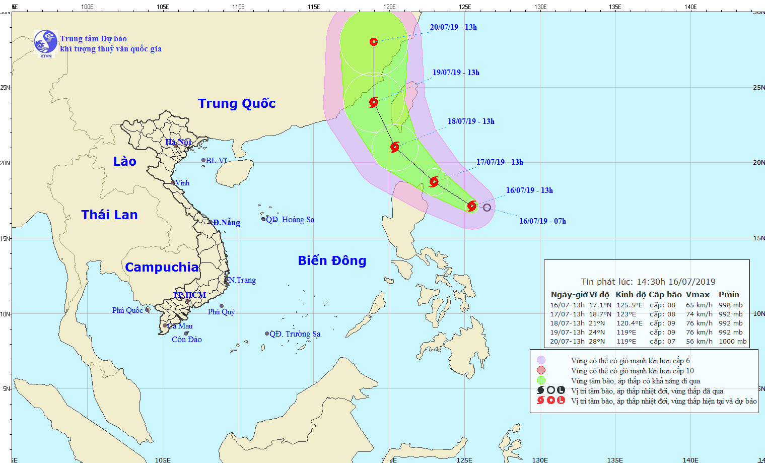 Áp thấp nhiệt đới mạnh lên thành bão Danas với sức gió giật cấp 10, có khả năng mạnh thêm - Ảnh 1.