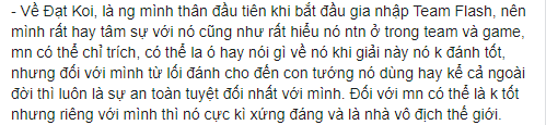 Đạt Kòii (Team Flash): Mình có buồn, nhưng nỗi buồn không bằng niềm vui, niềm hạnh phúc! - Ảnh 5.