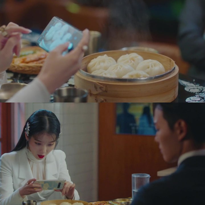 [K-Drama]: With IU review the food in 