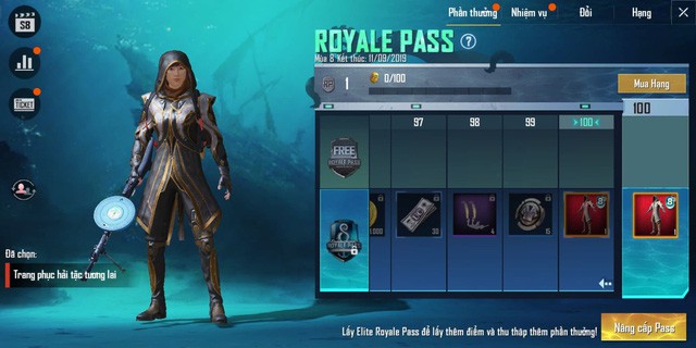 PUBG Mobile 0.13.5 ch&iacute;nh thức ra mắt: Royale Pass m&ugrave;a 8, skin Alan Walker, s&uacute;ng PP-19 Bizon... - Ảnh 3.