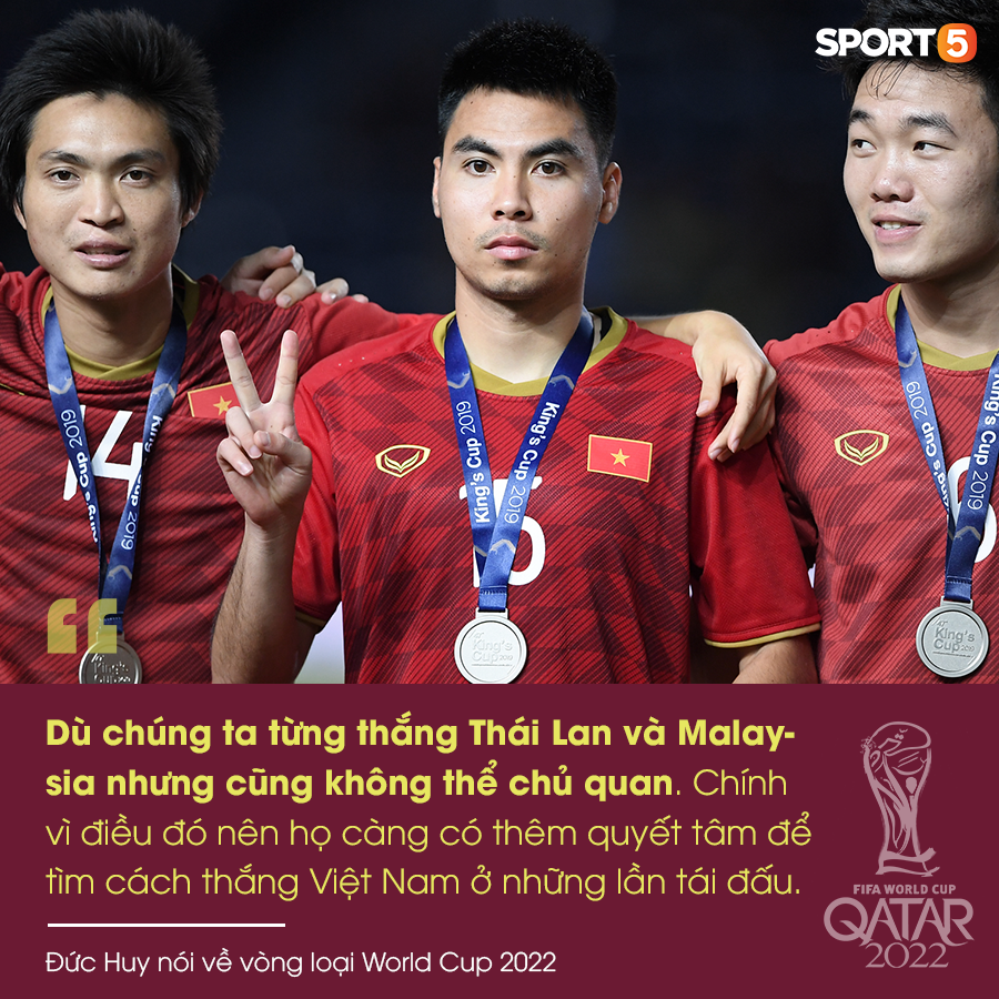 Tuyển thủ Việt Nam nói về vòng loại World Cup: Đức Huy thận trọng, Quế Ngọc Hải tuyên bố đối thủ nào cũng như nhau - Ảnh 2. Tuyển thủ Việt Nam nói về vòng loại World Cup: Đức Huy thận trọng, Quế Ngọc Hải tuyên bố đối thủ nào cũng như nhau - Ảnh 2.