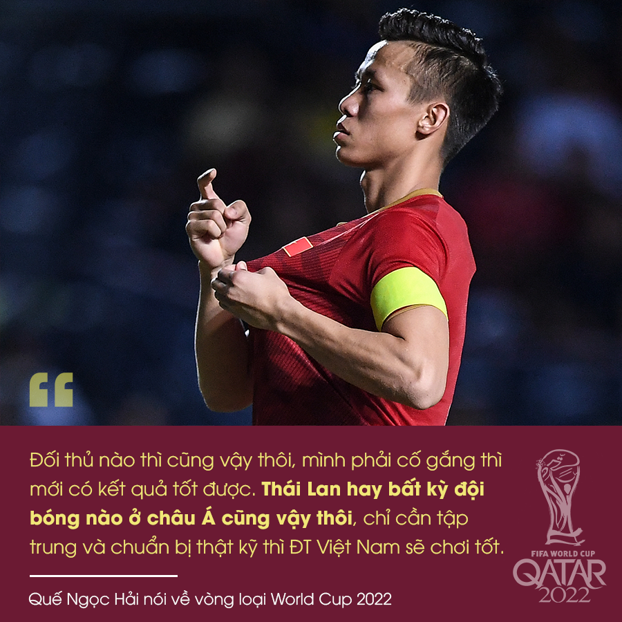 Tuyển thủ Việt Nam nói về vòng loại World Cup: Đức Huy thận trọng, Quế Ngọc Hải tuyên bố đối thủ nào cũng như nhau - Ảnh 3. Tuyển thủ Việt Nam nói về vòng loại World Cup: Đức Huy thận trọng, Quế Ngọc Hải tuyên bố đối thủ nào cũng như nhau - Ảnh 3.