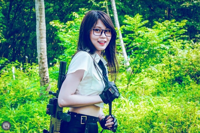 Ấn tượng với nhan sắc xinh đẹp của các cô gái RM5S Dark: Đội nữ duy nhất tham gia giải PUBG Firstblood Divine League - Ảnh 4.