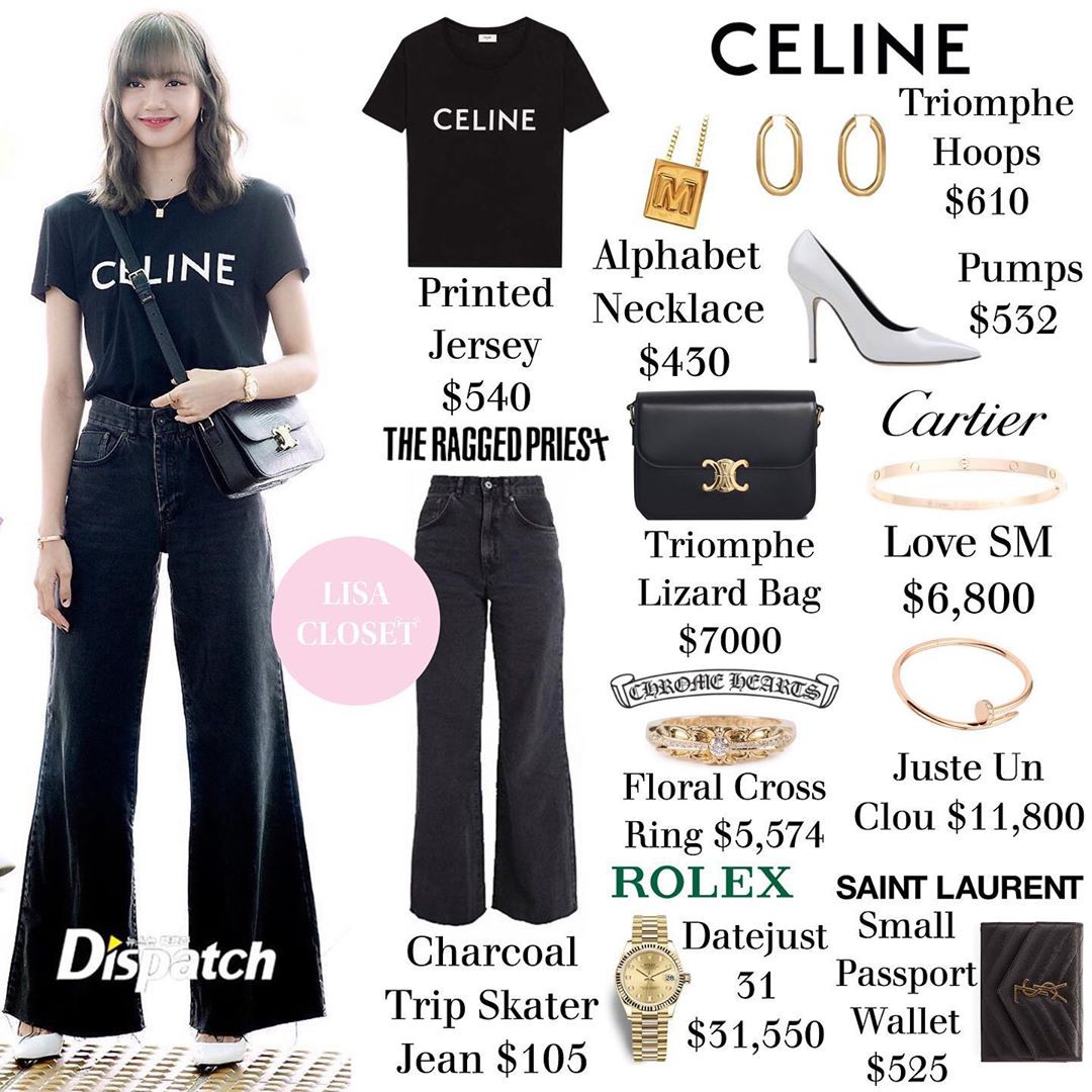 Lisa đích thị cô gái ngoài lạnh trong nhiều tiền: chỉ diện sương sương mà toàn cây đồ tiền tỷ - Ảnh 2.