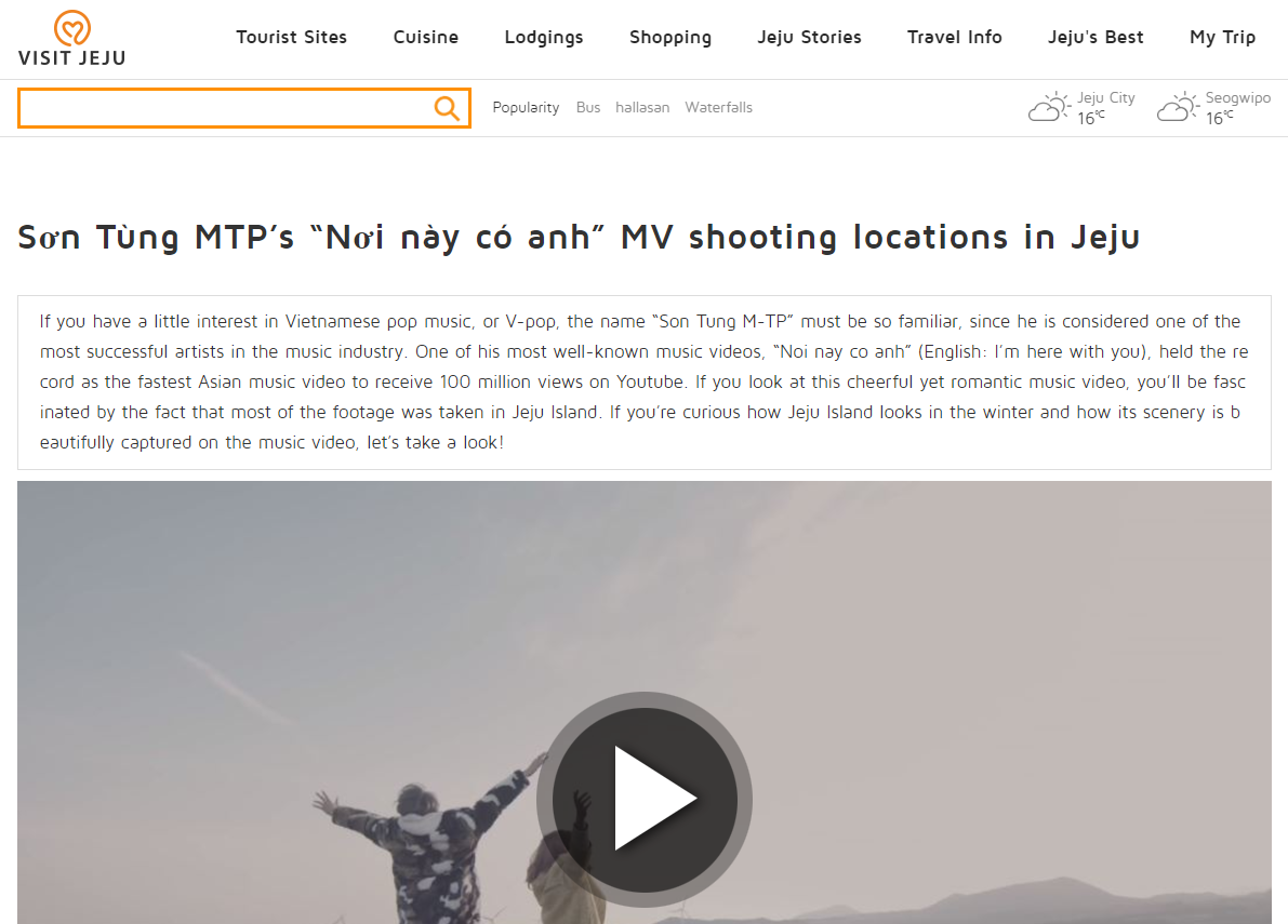 Cứ quay MV ở đâu là nơi đó nổi đình nổi đám, chắc mời Sơn Tùng M-TP làm đại sứ du lịch trong lòng Sky luôn quá! - Ảnh 8. Cứ quay MV ở đâu là nơi đó nổi đình nổi đám, chắc mời Sơn Tùng M-TP làm đại sứ du lịch trong lòng Sky luôn quá! - Ảnh 8.