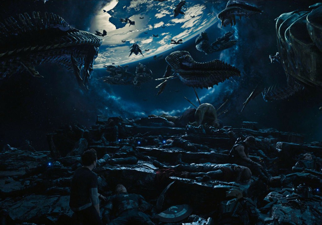 Đoạn kết ENDGAME lẽ ra c&ograve;n điếng người hơn: Thanos đồ s&aacute;t cả đội Avengers, tha đầu Captain America l&agrave;m chiến lợi phẩm? - Ảnh 5.