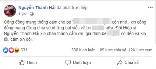 Mẹ và chị gái của nữ sinh bị chỉ trích vì vô ơn với đội hiệp sĩ mong mọi người tha thứ: Em nó còn khờ quá, mong mấy anh thông cảm - Ảnh 1.