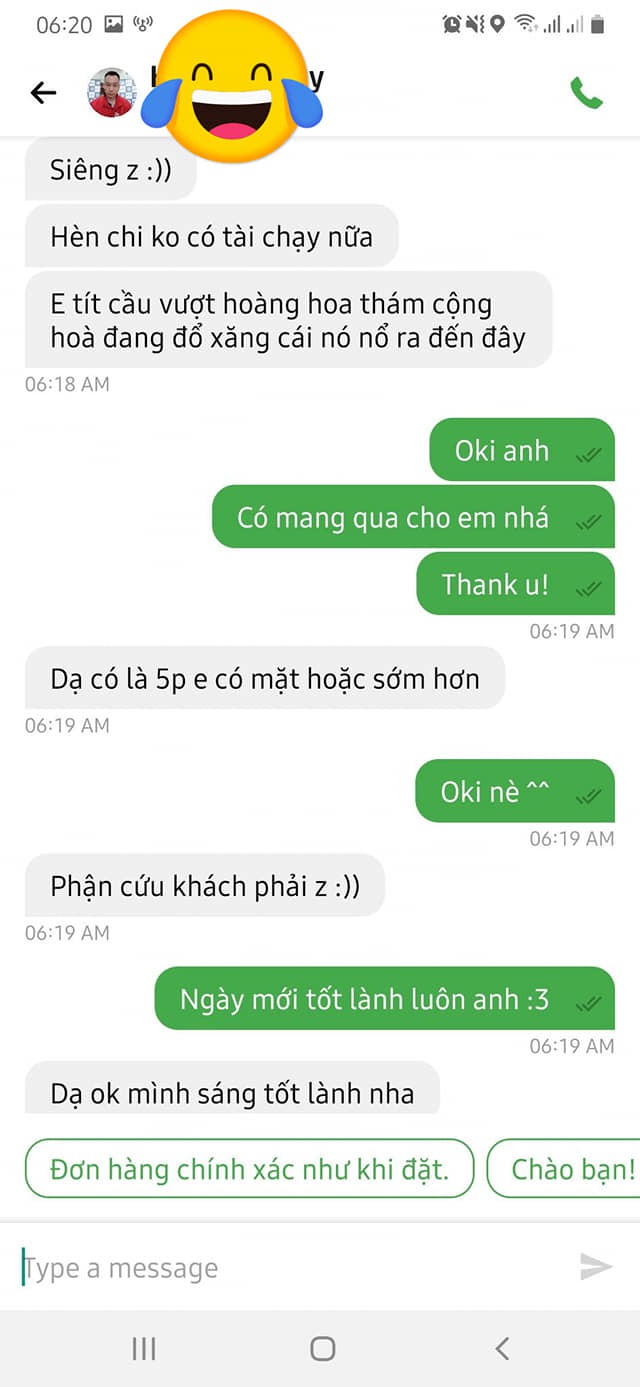 Mưa b&atilde;o vẫn được shipper mua đồ ăn c&ograve;n t&aacute;n chuyện si&ecirc;u th&iacute;nh, d&acirc;n t&igrave;nh trổ t&agrave;i ti&ecirc;n tri: V&agrave;i bữa th&agrave;nh đ&ocirc;i cho xem! - Ảnh 3.