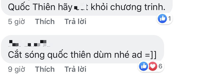 Nhiều khán giả đòi cắt sóng, làm mờ mặt Quốc Thiên và Mâu Thủy trên show thực tế sau ồn ào với Trương Thế Vinh - Ảnh 4.