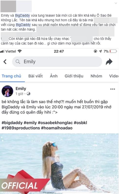 Bị kêu gọi tẩy chay nhiệt tình, MV mới của BigDaddy và Emily vẫn gom views và likes tích cực! - Ảnh 7.