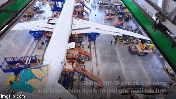 Clip cận cảnh quá trình lắp ráp siêu máy bay Boeing 787-10 mà Vietnam Airlines sắp đón nhận - Ảnh 2.