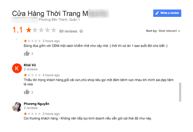 Quán cà phê, shop thời trang gian dối, chửi khách: Càng đôi co thì phốt lại chồng phốt, bị bão rate 1 sao nhưng vẫn lì - Ảnh 5.