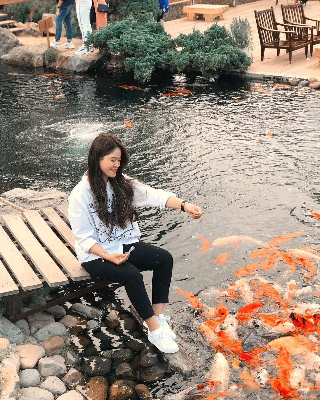 Lên Đà Lạt làm bạn với cá Koi, Kỳ Duyên và Minh Triệu khiến fan “ngất lịm” trước quán cafe style Nhật cực hot này! - Ảnh 12. Lên Đà Lạt làm bạn với cá Koi, Kỳ Duyên và Minh Triệu khiến fan “ngất lịm” trước quán cafe style Nhật cực hot này! - Ảnh 12.