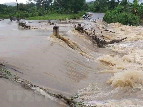 Lào Cai: Mưa to gây lũ lớn, cuốn trôi 1 người tại huyện Văn Bàn - Ảnh 1.