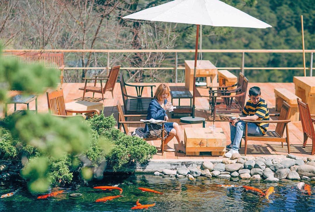 Lên Đà Lạt làm bạn với cá Koi, Kỳ Duyên và Minh Triệu khiến fan “ngất lịm” trước quán cafe style Nhật cực hot này! - Ảnh 16. Lên Đà Lạt làm bạn với cá Koi, Kỳ Duyên và Minh Triệu khiến fan “ngất lịm” trước quán cafe style Nhật cực hot này! - Ảnh 16.