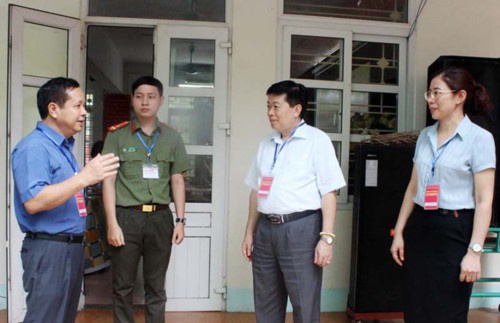 Công tác chấm thi tại Sơn La, Hòa Bình: Bộ Công an giám sát 3 vòng nghiêm ngặt - Ảnh 2.