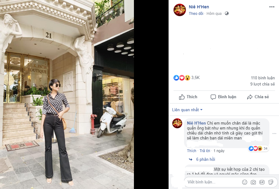 Chiều cao đã khủng, H’Hen Niê còn dùng “chiêu trò” này để kéo chân dài miên man và không quên bật mí cho toàn thể chị em - Ảnh 3. Chiều cao đã khủng, H’Hen Niê còn dùng “chiêu trò” này để kéo chân dài miên man và không quên bật mí cho toàn thể chị em - Ảnh 3.