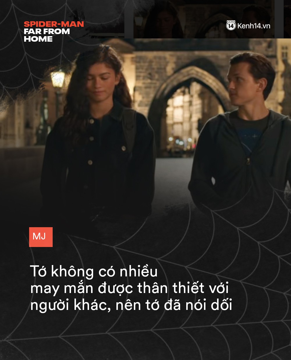14 câu thoại cảm động trong FAR FROM HOME: Cậu để ý tớ chỉ vì tớ là Spider-Man à? - Ảnh 14. 14 câu thoại cảm động trong FAR FROM HOME: Cậu để ý tớ chỉ vì tớ là Spider-Man à? - Ảnh 14.