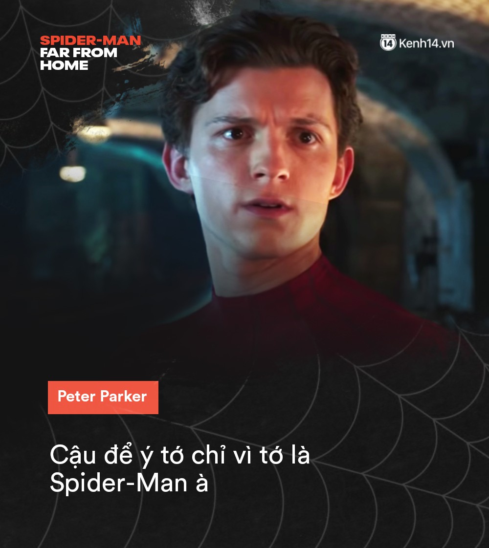 14 câu thoại cảm động trong FAR FROM HOME: Cậu để ý tớ chỉ vì tớ là Spider-Man à? - Ảnh 5. 14 câu thoại cảm động trong FAR FROM HOME: Cậu để ý tớ chỉ vì tớ là Spider-Man à? - Ảnh 5.
