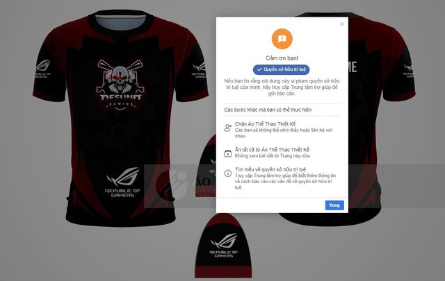 Shop trộm mẫu &aacute;o Refund Gaming, bị vợ Độ Mixi ph&aacute;t hiện v&agrave; c&aacute;i kết bay m&agrave;u trong nửa nốt nhạc - Ảnh 2.