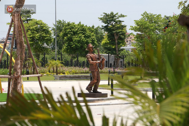 Cận cảnh công viên âm nhạc 200 tỷ đồng được thiết kế hình cây đàn sắp khai trương ở Hà Nội - Ảnh 8.