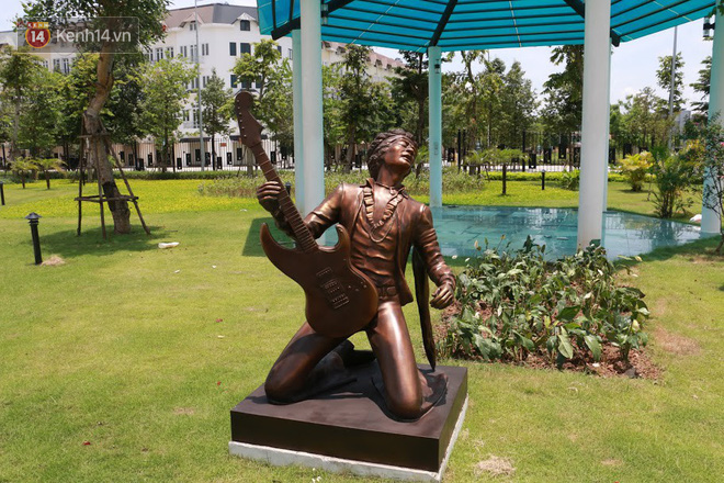 Cận cảnh công viên âm nhạc 200 tỷ đồng được thiết kế hình cây đàn sắp khai trương ở Hà Nội - Ảnh 6.